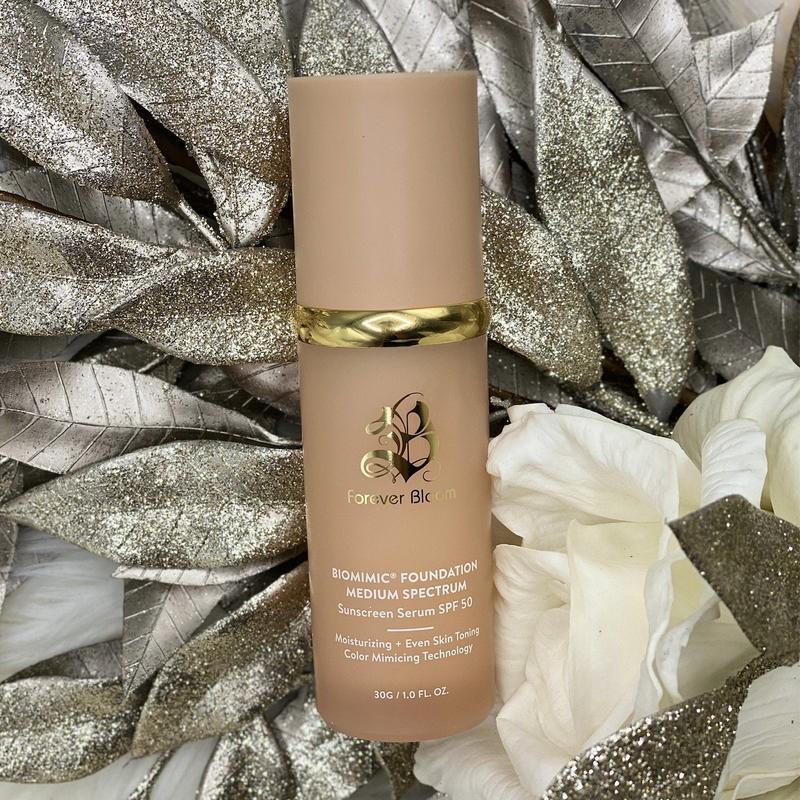 Fond de Teint Liquide 4-en-1 Biomimic – Finition Naturelle et Parfaite, SPF 50