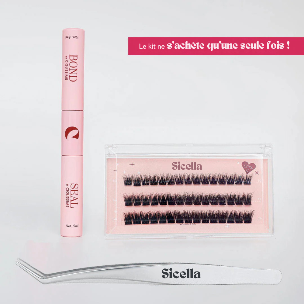 KIT d'extensions de cils semi-permanentes