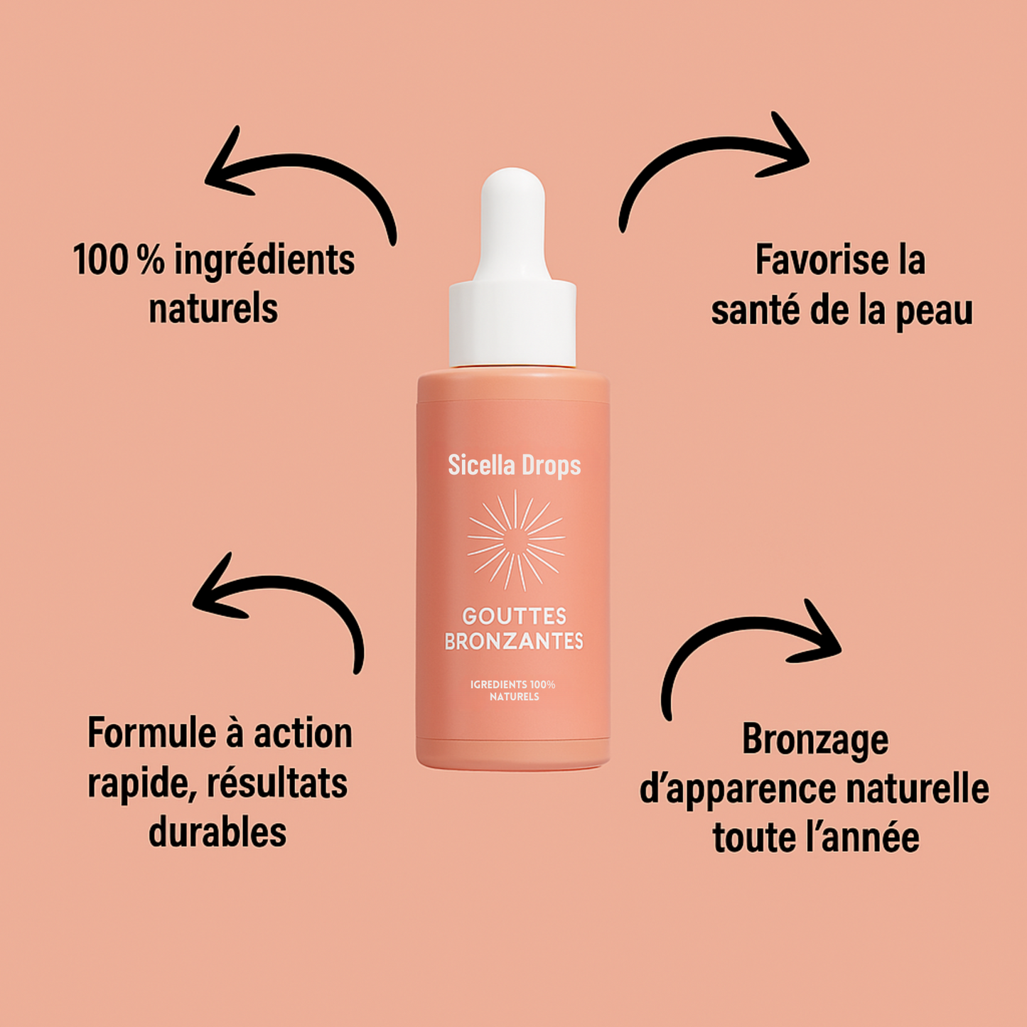 SicellaDrops - Gouttes Bronzantes