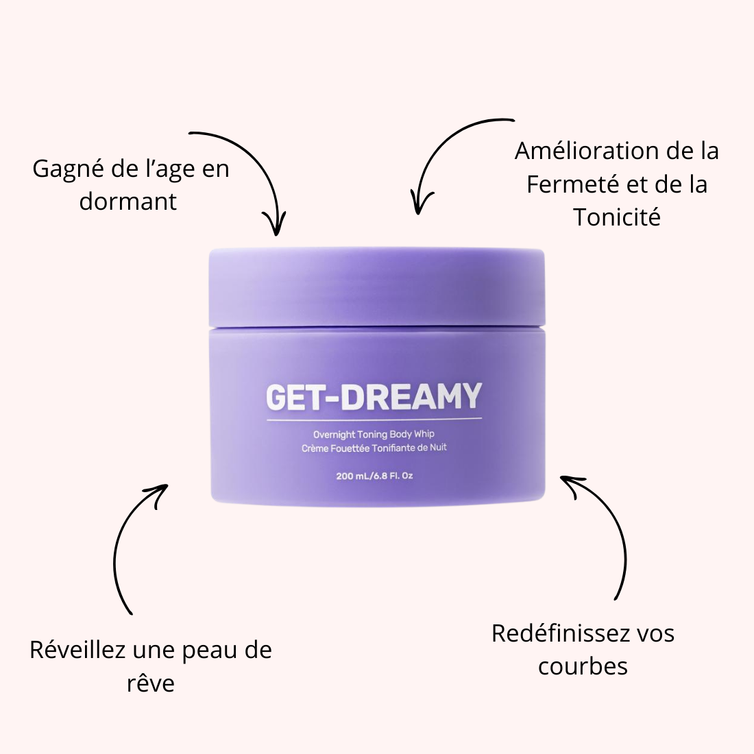 GET-DREAMY™ Creme raffermissant contre la Cellulite