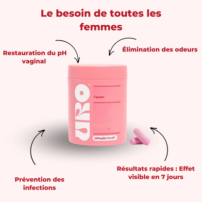 URO™ Probiotiques pour Femmes